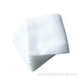 White Cotton Fabric Medical Absorbent Gauze Block